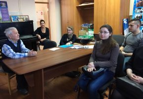 Студенты НГК на встрече в абилитационном центре